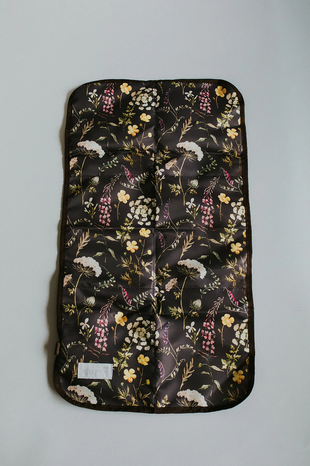 Wipe-clean changing mat (Black Botanical) - Image 4